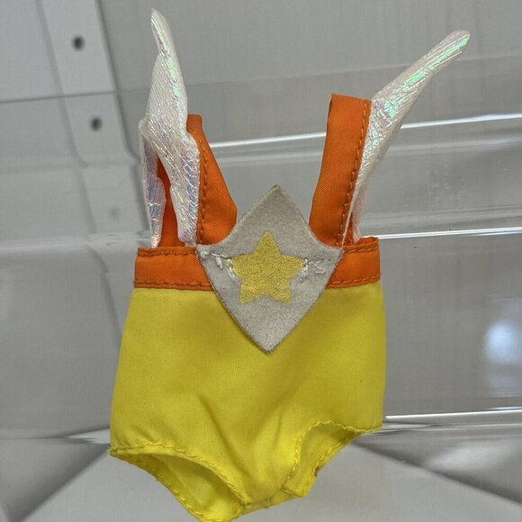 Vintage Rainbow Brite Canary Yellow replacement Outfit Jumpsuit 1983 - Picture 10 of 12